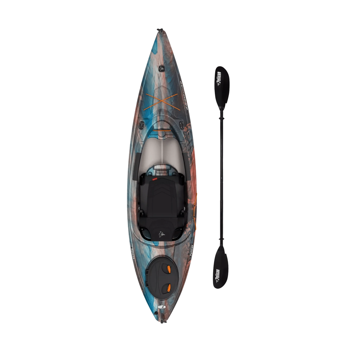 Pelican Argo 100XR Recreational Kayak With Paddle - Image 2
