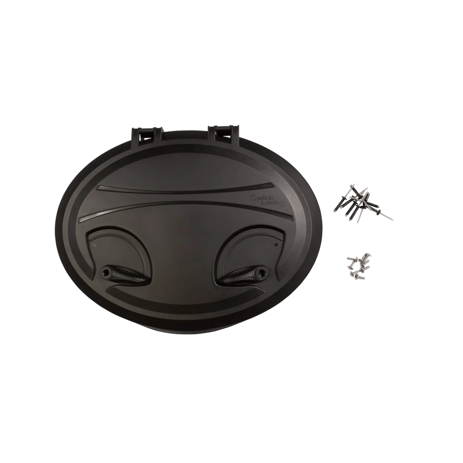 Pelican Double-Wide Quick Lock Hatch - Black